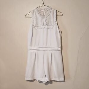 Disney alice through the looking glass Medium white romper wedding reception